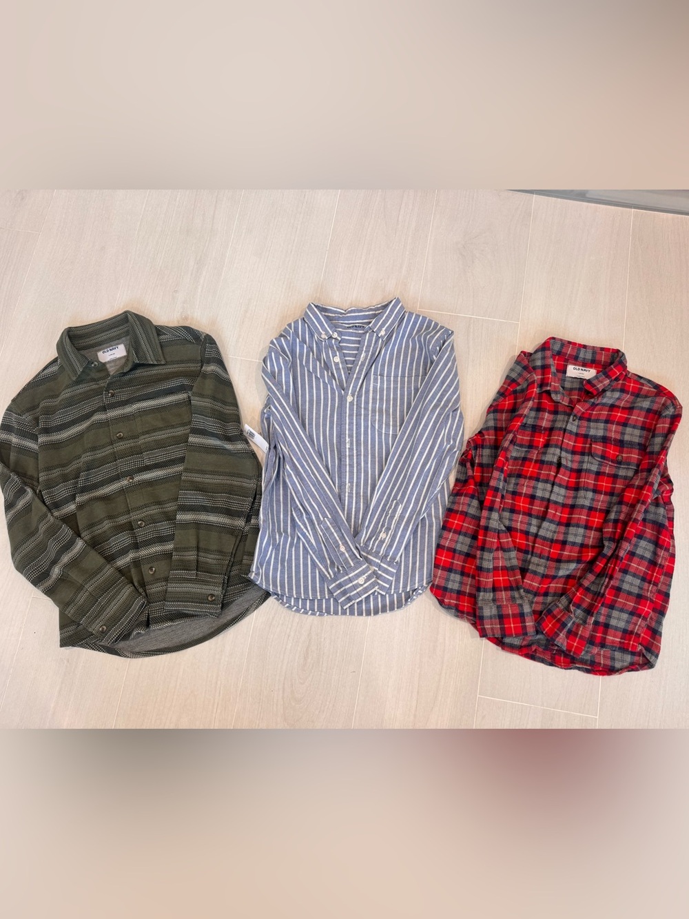 Boys long sleeve Button-Down Shirts